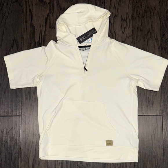 Black Clover Men's White Short Sleeve Hoodie - Picture 1 of 5